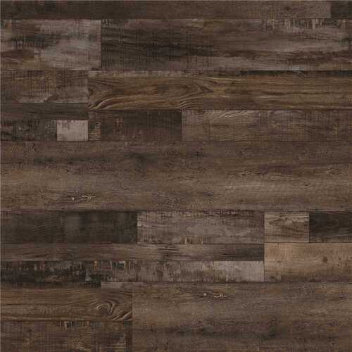 A&A Surfaces LVR5012-0023 Herritage Driftwood 20 MIL x 7 in. W x 48 in. L Click lock Rigid Core Vinyl Flooring ( /950.80 sq. ft. /; pallet)