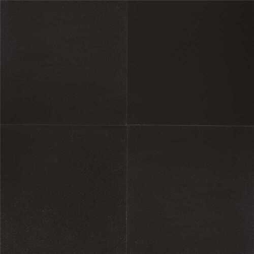 Absolute Black 18 in. x 18 in. Polished Granite Stone Look Floor and Wall Tile (9 sq. ft./Case) - pack of 4