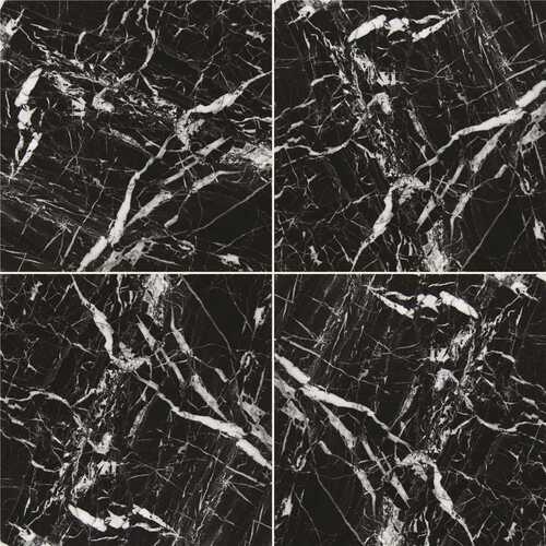 MS International, Inc TNERMAR1212 Nero Marquina 12 in. x 12 in. Polished Marble Floor and Wall Tile (5 sq. ft./case)