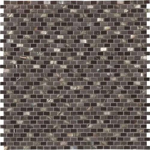 Midnight Pearl 12.2 in. x 11.61 in. Mixed Glass Wall Tile (1 sq. ft./Each)