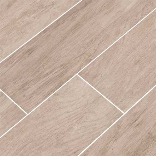 TrafficMaster NHDCAPASH6X24 Capel Ash 6 in. x 24 in. Matte Ceramic Wood Look Floor and Wall Tile (17 sq. ft./Case)
