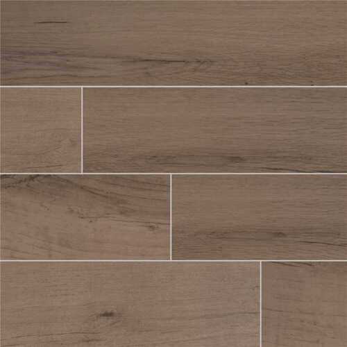 Arbor Fog 10 MIL x 6 in. W x 36 in. L Click Lock Waterproof Luxury Vinyl Plank Flooring (15 sq. ft./case) - pack of 10