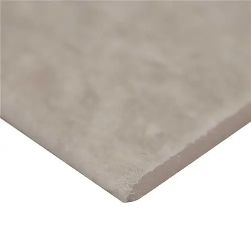 Ansello Grey Bullnose 3 in. x 18 in. Matte Porcelain Wall Tile (10 sq. ft./Case)