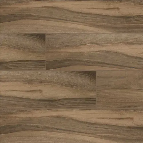 Meliana Cafe 9 in. x 48 in. Matte Porcelain Wood Look Floor and Wall Tile (12 sq. ft./Case) - pack of 4