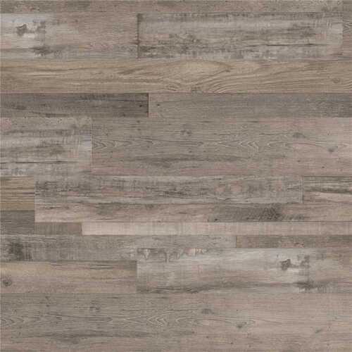 Herritage Ashen Estate 20 MIL x 7.1 in. W x 48 in. L Click Lock Waterproof Luxury Vinyl Plank Flooring (19 sqft/case)