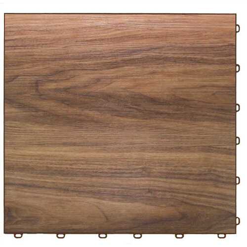 Swisstrax A505.000.221 15.75 in. x 15.75 in. Medium Maple Vinyl Trax 9-Tile Modular Flooring Pack (15.5 sq. ft./case)