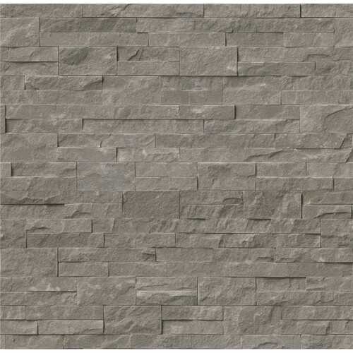 MS International, Inc LPNLDMOUBLU624 Mountain Bluestone Ledger Panel 6 in. x 24 in. Textured Sandstone Wall Tile (60 sq. ft./Pallet)