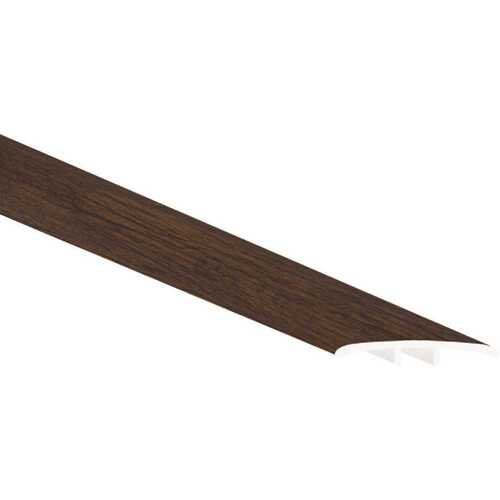 Antique Mahogany 1/4 in. Thick x 1-3/4 in. Wide x 94 in. Length Luxury Vinyl T-Molding Large