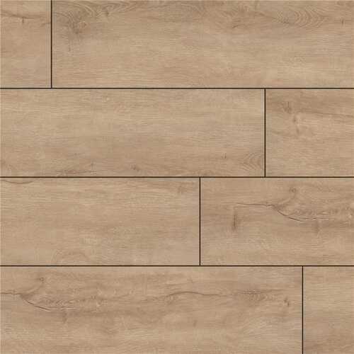 Aubrey Urban Oak 12 MIL x 9 in. W x 60 in. L Click Lock Waterproof Luxury Vinyl Plank Flooring (22.44 sq. ft. / case)