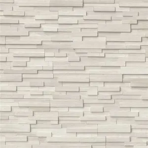 White Oak 3D Ledger Panel 6 in. x 24 in. Honed Marble Wall Tile (10 cases / 60 sq. ft. / pallet) White Oak 3D Ledger Panel 6 in. x 24 in. Honed Marble Wall Tile (10 cases / 60 sq. ft. / pallet)