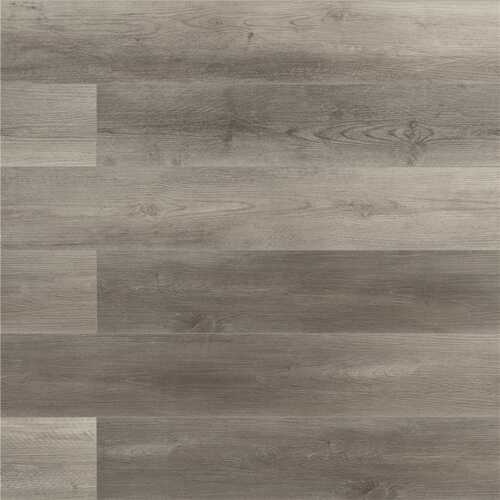 Pelican Gray 12 MIL x 7.1 in. W x 48 in. L Click Lock Waterproof Luxury Vinyl Plank Flooring (23.8 sqft/case)