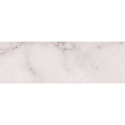 Calacatta Cressa 4 in. x 12 in. Honed Marble Stone Look Floor and Wall Tile (5 sq. ft./Case)