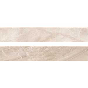 MSI Adella White Bullnose 3 in. x 18 in. Matte Porcelain Wall Tile