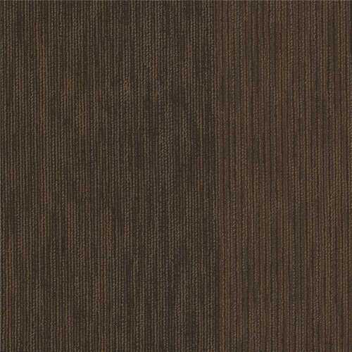 Shaw HDF1700706 Fellowship Brown Commercial 24 in. x 24 Glue-Down Carpet Tile (20 Tiles/Case) 80 sq. ft