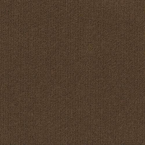 Foss 7MDMN1715PK First Impressions Brown Commercial 24 in. x 24 Peel and Stick Carpet Tile (15 Tiles/Case) 60 sq. ft