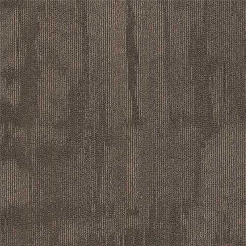 Shaw HDF1300700 Bradstreet Brown Commercial 24 in. x 24 Glue-Down Carpet Tile (20 Tiles/Case) 80 sq. ft