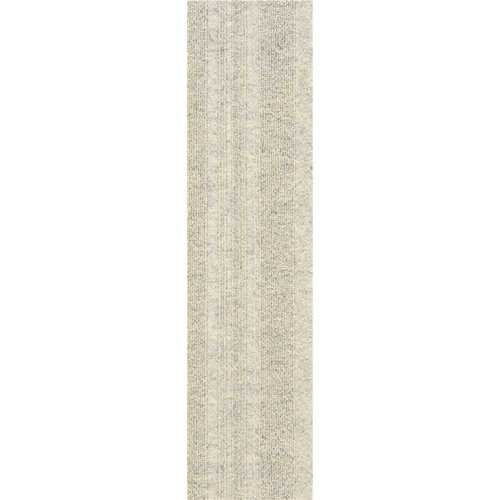 Beige Commercial/Residential 9 in. x 36 in. Peel and Stick Carpet Tile Plank 16 Tiles/Case (36 sq. ft.)