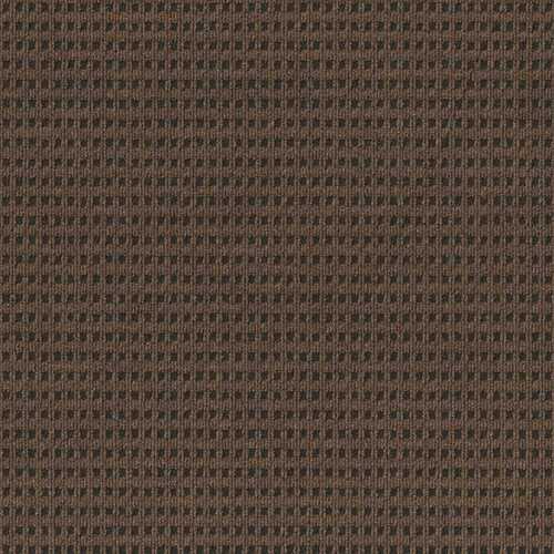 Foss 72MCN4915PK First Impression Tattersall Espresso w/Blk 24 in. x 24 in. Commercial Peel and Stick Carpet Tile(15-tile / case)