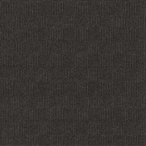 Foss 7CDMN0915PK Cascade Black Ice Residential/Commercial 24 in. x 24 Peel and Stick Carpet Tile (15 Tiles/Case) 60 sq. ft