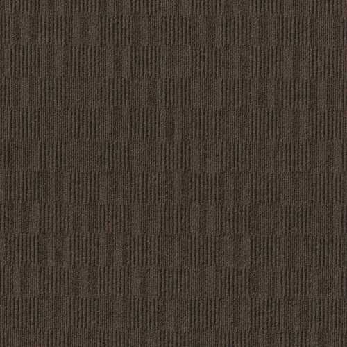 Foss 7CDMN1715PK Cascade Mocha Residential/Commercial 24 in. x 24 Peel and Stick Carpet Tile (15 Tiles/Case) 60 sq. ft - pack of 15