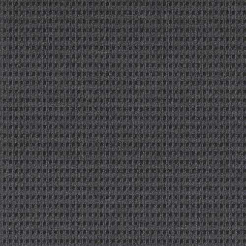 Foss 72MCN3415PK First Impressions Tattersall Denim w/ Blk 24 in. x 24 in. Commercial Peel and Stick Carpet Tile (15-tile / case)
