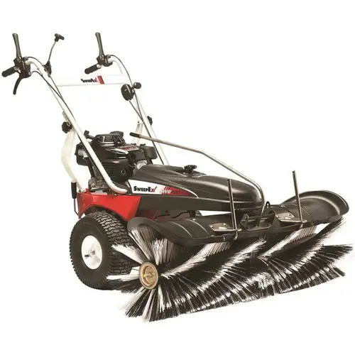 SnowEx SWB-480 Walk-Behind Rotary Broom, Gas Powered, 48"