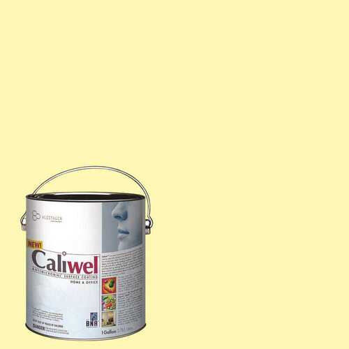 CALIWEL BNA ANTIMICROBIAL TOP COAT 850856L 1 gal. Caliwel BNA Antimicrobial Latex Interior Paint Yellow