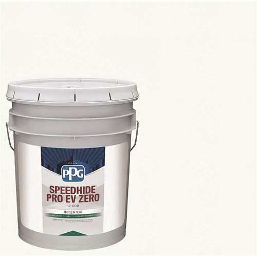 DEFT/PPG ARCHITECTURAL FIN 12510XI5-1001-1 Speedhide Semi-Gloss Interior Paint, Delicate White
