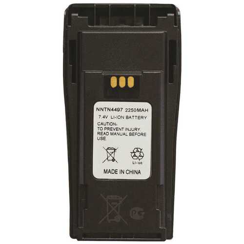 Motorola NNTN4497 CP200D Replacement Lithium-Ion Battery