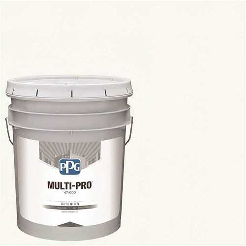 DEFT/PPG ARCHITECTURAL FIN 47510XI5-1001-1 Multi-Pro Semi-Gloss Interior Paint, Delicate White