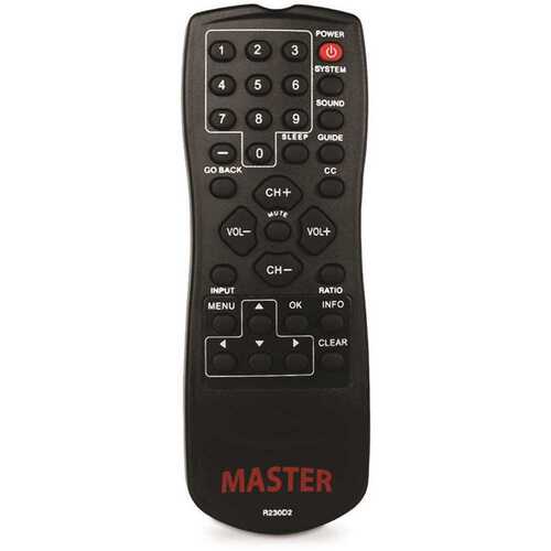 RCA R230D2 Master Remote BE/LV