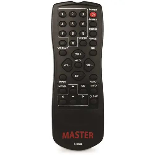 RCA R230D2 Master Remote BE/LV