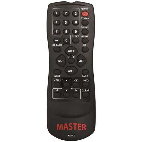 RCA 3576692 MASTER REMOTE BE/LV/DE