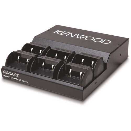 Kenwood USA Corp. KMB-44K 6-Unit Charger Adapter for KSC-44K Lithium-Ion Single Unit Charger