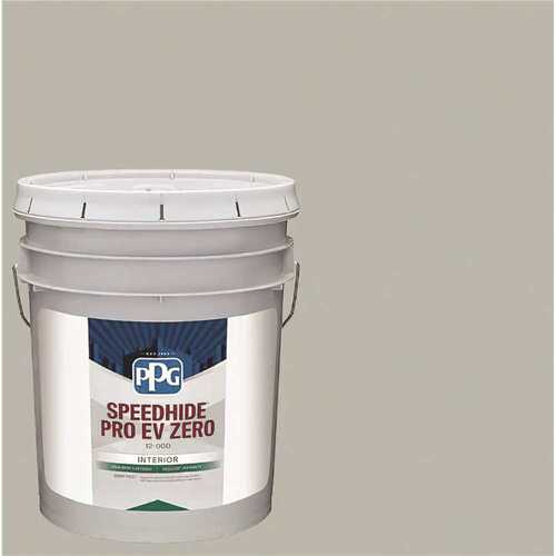 DEFT/PPG ARCHITECTURAL FIN 12310XI5-1009-4 Speedhide Eggshell Interior Paint, Gray Stone