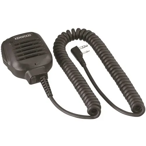 Heavy-Duty Clip-On Speaker Microphone Black