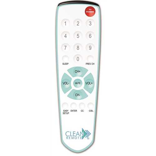 Clean Remote CR1R SPILLPROOF, UNIVERSAL REMOTE CONTROL, CR1R