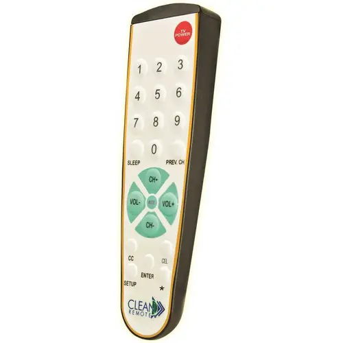 Clean Remote CR3BCB DESIGNER SERIES, UNIVERSAL REMOTE CONTROL, CR3BCB