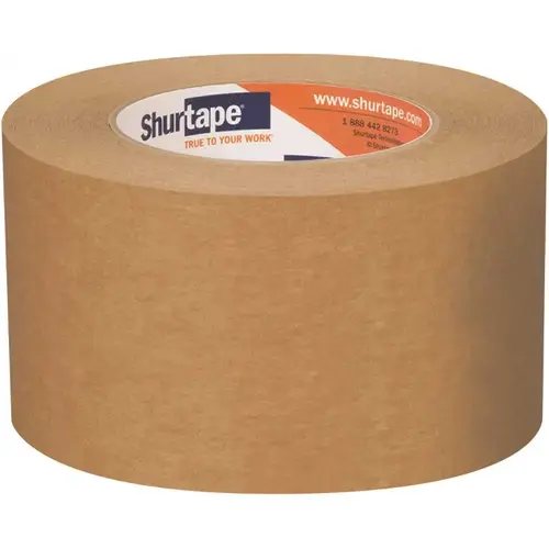 FP 96 6.1 mils 72 mm x 55 m (2.83 in. x 60 yds.) Flatback Kraft Paper Tape - pack of 16