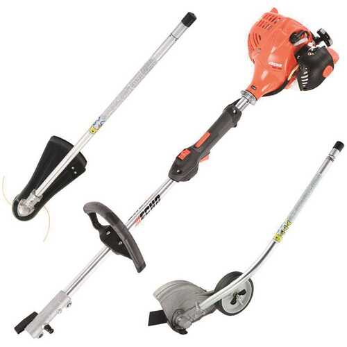Echo PAS-225VP 21.22 Pas Gas Powerhead Combo Kit With Trimmer And Edger Attachments