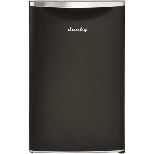 Danby Products DAR044A6MDB Contemporary Classic 4.4 cu. ft. Mini Fridge in Midnight Metallic Black without Freezer