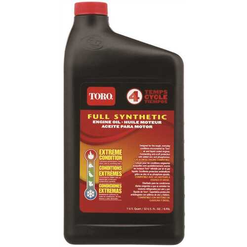 Toro Qt 30/10w-30 Synthetic Ck4 Motor Oil