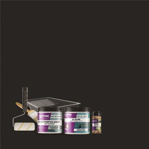 1 pt. Licorice Multi-Surface All-In-ertop Makeover Refinishing Kit