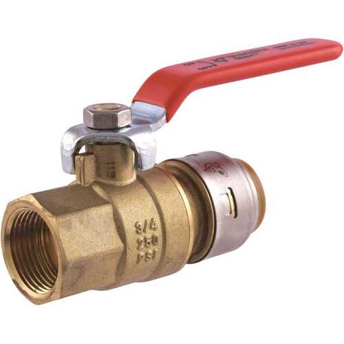 Max Ball Valve 3/4" Ptc X 3/4"fnpt Model Ur22186