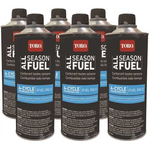 Toro 131-3823 32 oz. All Season 4-Cycle Fuel for Lawn Mowers and Snow Blowers