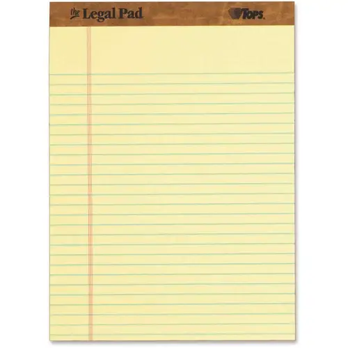 Tops TOP7532 Letr-Trim perforated Legal Pads