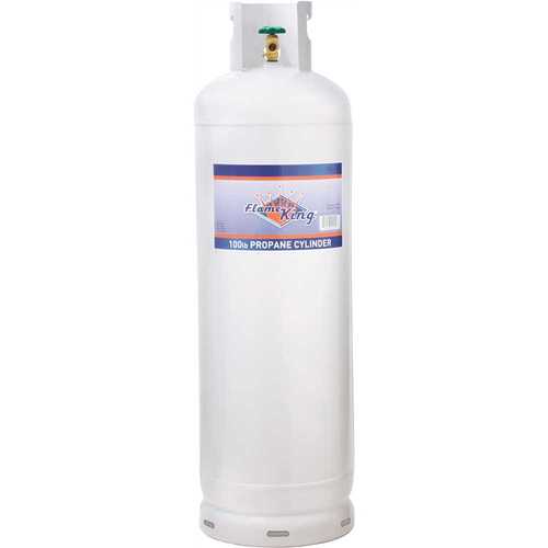 100 lbs. Empty Propane Cylinder with POL Valve