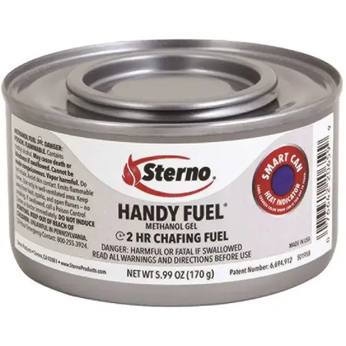 STERNO GROUP, THE 20660 0.187 qt. Silver Can 2-Hour Power Heat Methanol Chafing Dish Heat Fuel 72/cs - pack of 72