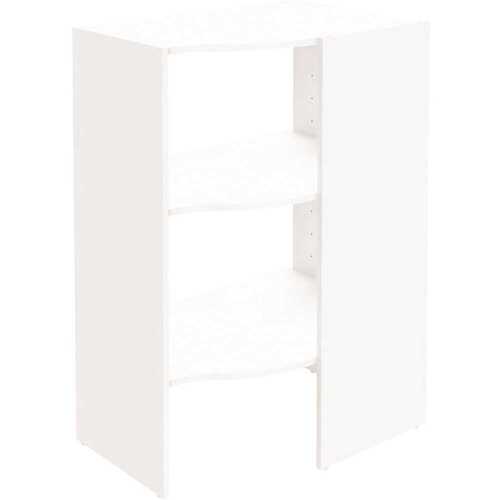 ClosetMaid 7031 Selectives 29 in. W White Corner Base Organizer for Wood Closet System
