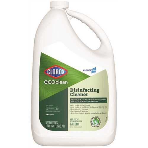 Ecoclean Disinfecting Cleaner Refill, 128oz